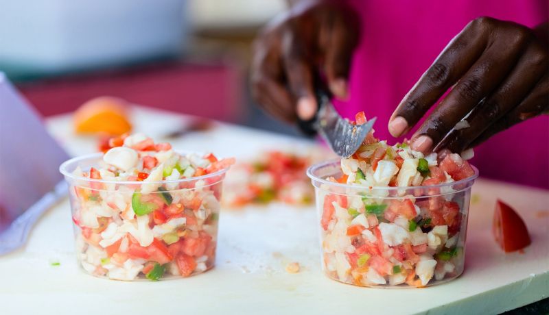 Brand Center | Conch Salad | caribbeantravel.com